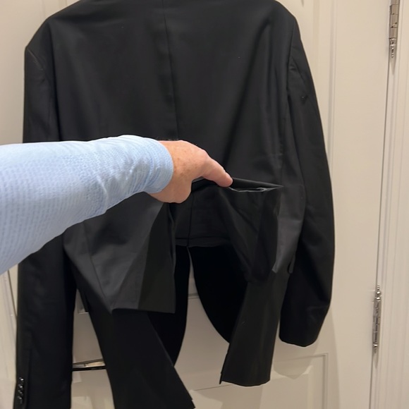 Black blazer size 42 US SLIM FIT - Picture 4 of 6